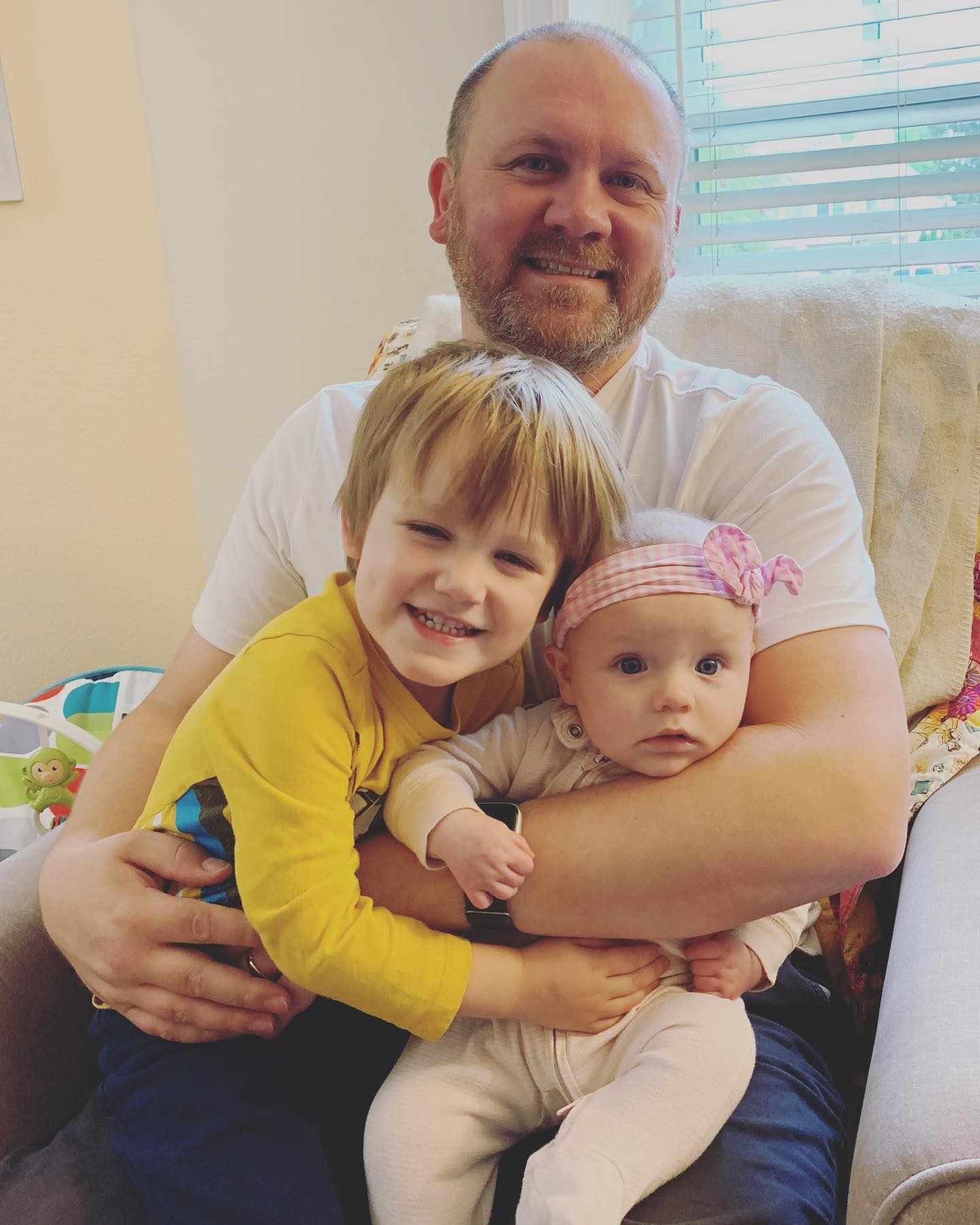 Just me and the kids today