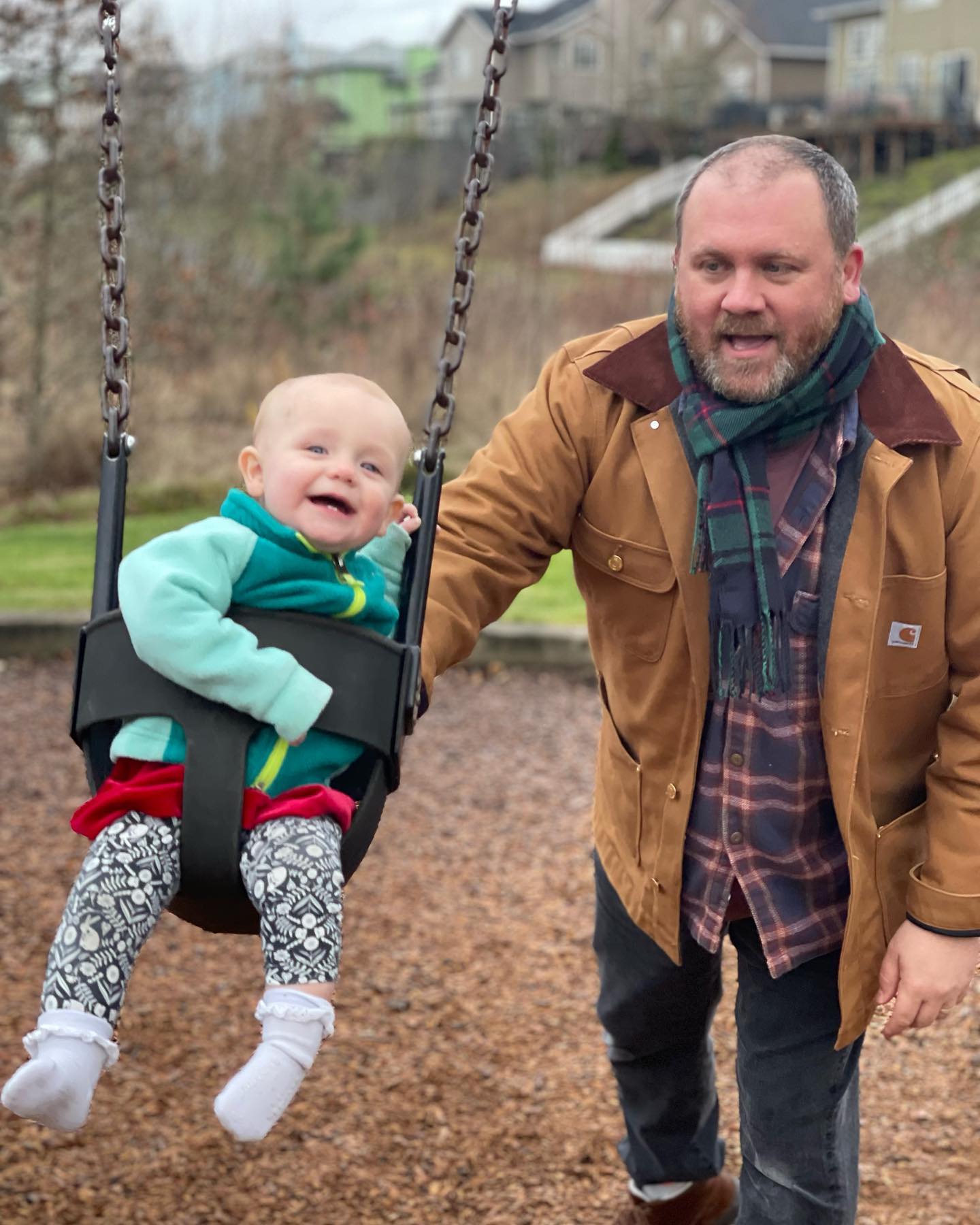 Santa: “So what do you want for Christmas?” Pax: “a gun!” *Audible gasps from the mothers in line behind us* Just another day in the life.