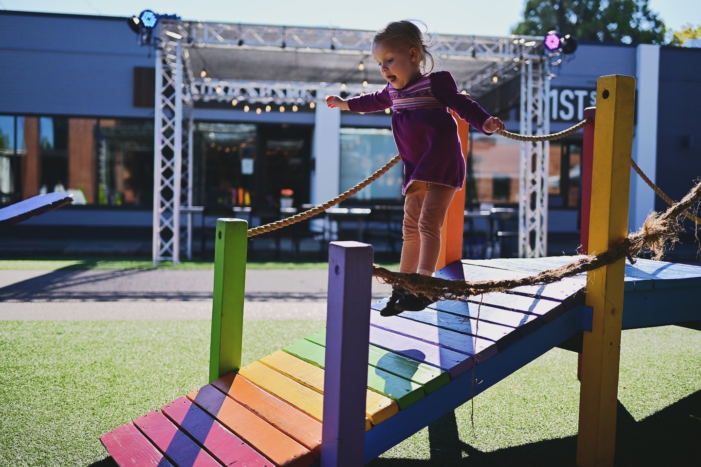 Our two big little personalities.